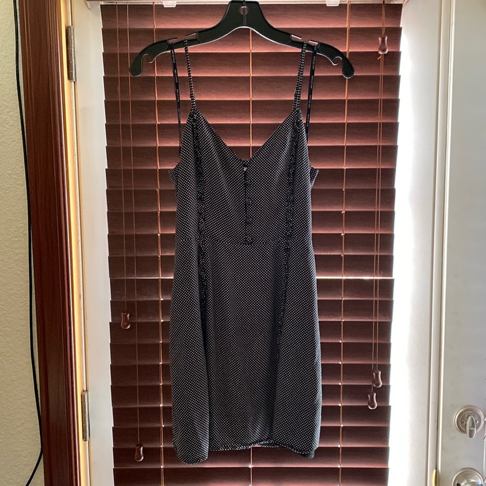 Polka Dot Mini Dress Ruffles Avec Les Filles